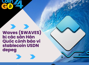 Dự án Waves liên tục bị các sàn Hàn Quốc cảnh báo vì stablecoin USDN depeg